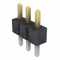 Sullins Connector Solutions - PZC03SZAN - CONN HEADER 3POS .100 SGL