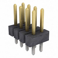 Sullins Connector Solutions - PZC04DAAN - CONN HEADER .100 DUAL STR 8POS