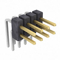 Sullins Connector Solutions - PZC04DBBN - CONN HEADER .100 DUAL R/A 8POS