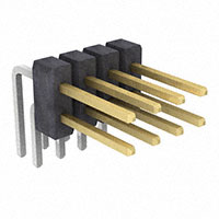 Sullins Connector Solutions - PZC04DGBN - CONN HEADER .100 DUAL R/A 8POS