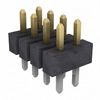 Sullins Connector Solutions - PZC04DZAN - CONN HEADER 8POS .100 DL