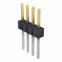 Sullins Connector Solutions - PZC04SACN - CONN HEADER .100 SINGL STR 4POS