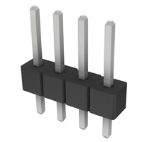 Sullins Connector Solutions - PEC04SAAN - CONN HEADER .100 SINGL STR 4POS