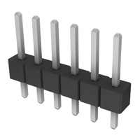 Sullins Connector Solutions - PEC06SAAN - CONN HEADER .100 SINGL STR 6POS