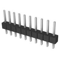 Sullins Connector Solutions - PEC10SAAN - CONN HEADER .100 SINGL STR 10POS