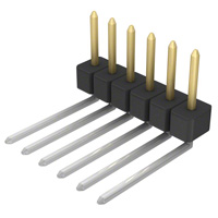 Sullins Connector Solutions - PBC06SBDN - CONN HEADER .100 SINGL R/A 6POS