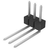 Sullins Connector Solutions - PEC03SBDN - CONN HEADER .100 SINGL R/A 3POS