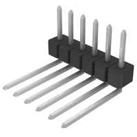 Sullins Connector Solutions - PEC06SBDN - CONN HEADER .100 SINGL R/A 6POS