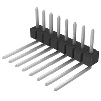 Sullins Connector Solutions - PEC08SBDN - CONN HEADER .100 SINGL R/A 8POS