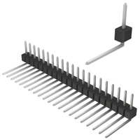 Sullins Connector Solutions - PEC21SBDN - CONN HEADER .100 SINGL R/A 21POS