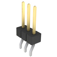 Sullins Connector Solutions - GBC03SGSN-M89 - CONN HEADER 3POS .100 RT/A SMD