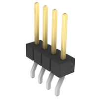 Sullins Connector Solutions - GBC04SGSN-M89 - CONN HEADER 4POS .100 RT/A SMD