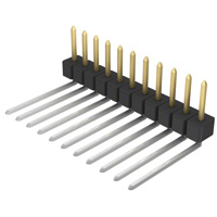 Sullins Connector Solutions - PBC11SBEN - CONN HEADER .100 SINGL R/A 11POS