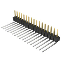 Sullins Connector Solutions - PBC17SBEN - CONN HEADER .100 SINGL R/A 17POS