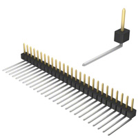 Sullins Connector Solutions - PBC27SBEN - CONN HEADER .100 SINGL R/A 27POS