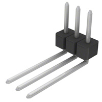 Sullins Connector Solutions - PEC03SBEN - CONN HEADER .100 SINGL R/A 3POS