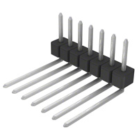 Sullins Connector Solutions - PEC07SBEN - CONN HEADER .100 SINGL R/A 7POS