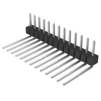 Sullins Connector Solutions - PEC13SBEN - CONN HEADER .100 SINGL R/A 13POS