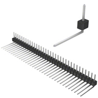 Sullins Connector Solutions - PEC34SBEN - CONN HEADER .100 SINGL R/A 34POS