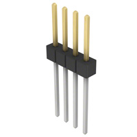 Sullins Connector Solutions - PBC04SFEN - CONN HEADER .100 SINGL STR 4POS
