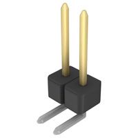 Sullins Connector Solutions - PBC02SGAN - CONN HEADER .100 SINGL R/A 2POS