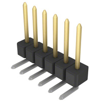 Sullins Connector Solutions - PBC06SGAN - CONN HEADER .100 SINGL R/A 6POS