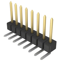 Sullins Connector Solutions - PBC08SGAN - CONN HEADER .100 SINGL R/A 8POS