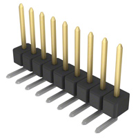 Sullins Connector Solutions - PBC09SGAN - CONN HEADER .100 SINGL R/A 9POS