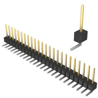 Sullins Connector Solutions - PBC24SGAN - CONN HEADER .100 SINGL R/A 24POS