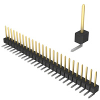 Sullins Connector Solutions - PBC26SGAN - CONN HEADER .100 SINGL R/A 26POS