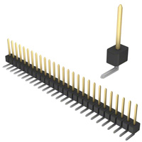 Sullins Connector Solutions - PBC27SGAN - CONN HEADER .100 SINGL R/A 27POS