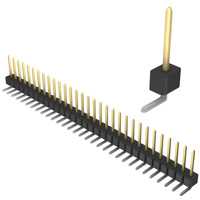 Sullins Connector Solutions - PBC31SGAN - CONN HEADER .100 SINGL R/A 31POS