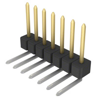 Sullins Connector Solutions - PBC07SGBN - CONN HEADER .100 SINGL R/A 7POS