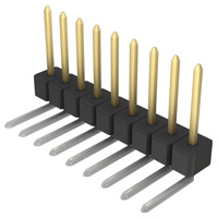 Sullins Connector Solutions - PBC09SGBN - CONN HEADER .100 SINGL R/A 9POS