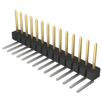 Sullins Connector Solutions - PBC14SGBN - CONN HEADER .100 SINGL R/A 14POS