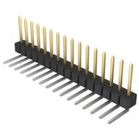 Sullins Connector Solutions - PBC16SGBN - CONN HEADER .100 SINGL R/A 16POS