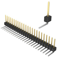 Sullins Connector Solutions - PBC24SGBN - CONN HEADER .100 SINGL R/A 24POS