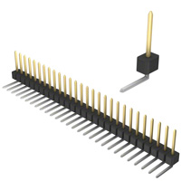 Sullins Connector Solutions - PBC28SGBN - CONN HEADER .100 SINGL R/A 28POS