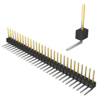 Sullins Connector Solutions - PBC29SGBN - CONN HEADER .100 SINGL R/A 29POS