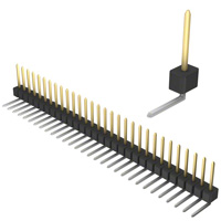 Sullins Connector Solutions - PBC30SGBN - CONN HEADER .100 SINGL R/A 30POS