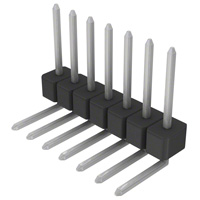 Sullins Connector Solutions - PEC07SGBN - CONN HEADER .100 SINGL R/A 7POS