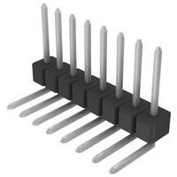 Sullins Connector Solutions - PEC08SGBN - CONN HEADER .100 SINGL R/A 8POS