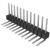 Sullins Connector Solutions - PEC12SGBN - CONN HEADER .100 SINGL R/A 12POS