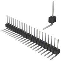 Sullins Connector Solutions - PEC21SGBN - CONN HEADER .100 SINGL R/A 21POS