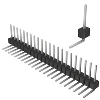 Sullins Connector Solutions - PEC22SGBN - CONN HEADER .100 SINGL R/A 22POS