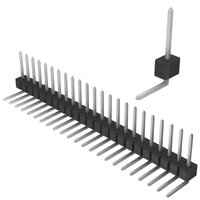 Sullins Connector Solutions - PEC23SGBN - CONN HEADER .100 SINGL R/A 23POS