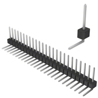 Sullins Connector Solutions - PEC25SGBN - CONN HEADER .100 SINGL R/A 25POS