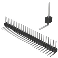 Sullins Connector Solutions - PEC27SGBN - CONN HEADER .100 SINGL R/A 27POS