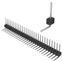 Sullins Connector Solutions - PEC28SGBN - CONN HEADER .100 SINGL R/A 28POS