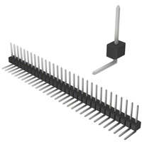 Sullins Connector Solutions - PEC31SGBN - CONN HEADER .100 SINGL R/A 31POS